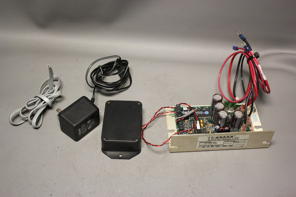 TE TECHNOLOGY POWER SUPPLY TC-24-25 WITH ACCESSORIES