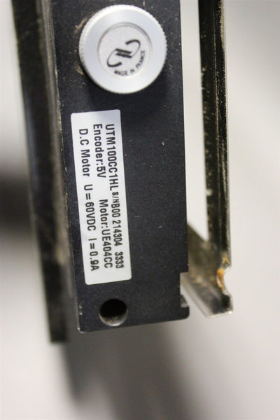 NEWPORT PRECISION LINEAR STAGE WITH SERVO MOTOR UTM100CC1HL & UE404CC