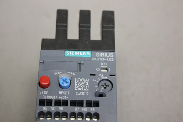 SIEMENS SIRIUS  3RU2126-1JC0 OVERLOAD RELAY