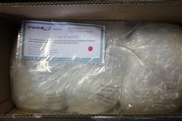 VWR MAXIMUM PROTECTION SLEEVE IRRADIATED 414004-510 UNIVERSAL SIZE 100 PCS