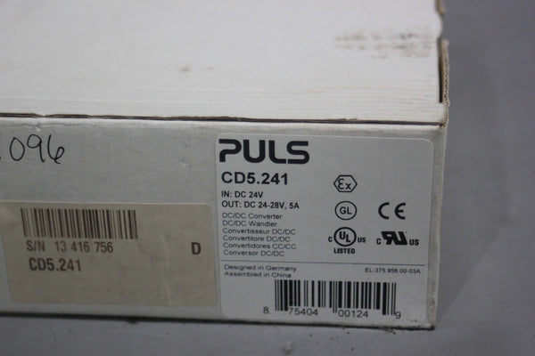 NEW PULS DC/DC CONVERTER CD5.241