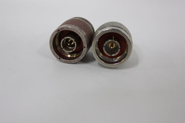 LOT OF 2 WINCHESTER ug-201a/U TYPE N MALE TO BNC JACK ADAPTERS 