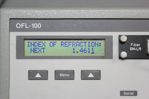 NOYES OPTICAL TIME DOMAIN REFLECTOMETER OTDR  OFL-100