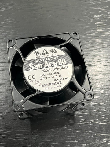 New Sanyo Denki 109-043UL san ace 80 80mm 115V Fan