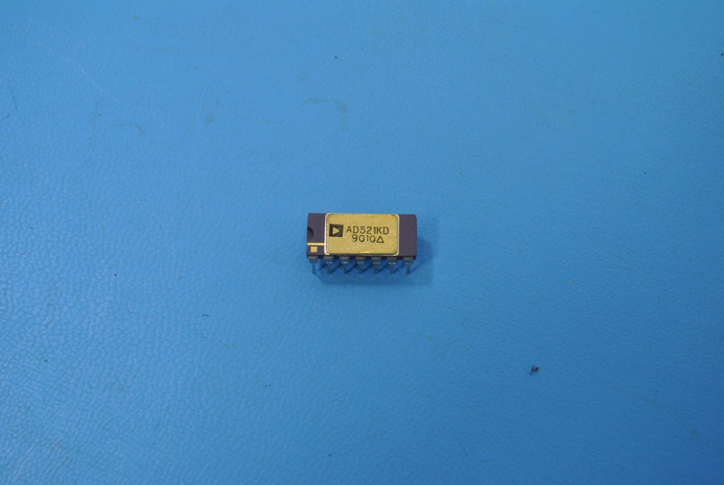  Analog Devices AD521KD Instrumentation Op Amp 14CDIP Gold Top
