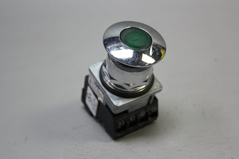 SIEMENS 52PT6G3AB PUSH BUTTON GREEN LED OIL TIGHT