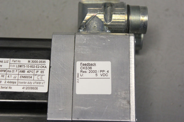 GIDDINGS & LEWIS SERVO MOTOR M.3000.0535