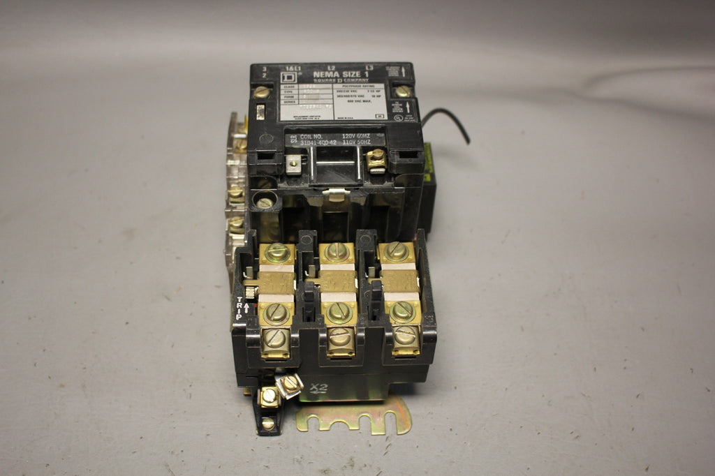 SQUARE D NEMA 1 STARTER  8536SC03
