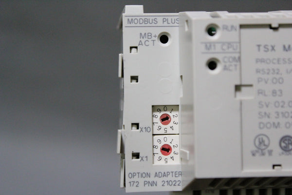 SCHNEIDER PROCESSOR ADAPTER MODULE 512K WITH MODBUS 171CCC76010 172PNN210