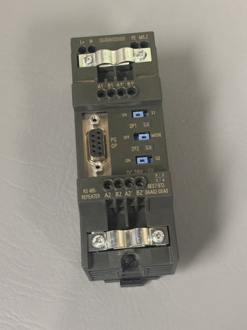 SIEMENS 6ES7 972-0AA02-0XA0 RS 485-REPEATER
