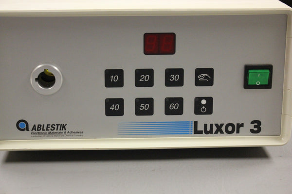 USED ABLESTIK SCHOLLY CURING FIBER OPTIC LIGHT SOURCE  FX650.LUXOR 3 151883
