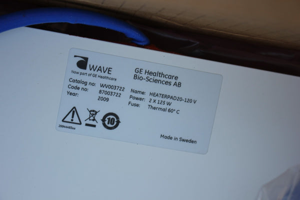 NEW GE/WAVE BIOTECH HEATER PAD 20  WV003722