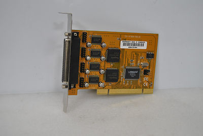 EXSYS SERIAL RS-232 PCI CARD 4 PORT  EX-41054 (S9-1-2a)