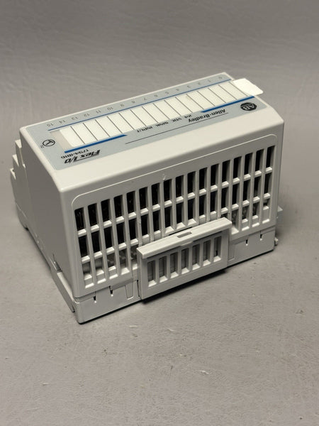 ALLEN BRADLEY FLEX I/O 16 POINT INPUT MODULE WITH BASE 1794-IB16 SER. A