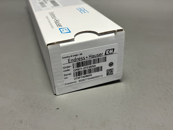 NEW Endress Hauser CPS71-2TC2ESA Analog Ph Sensor