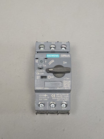 SIEMENS CIRCUIT BREAKER 3RV2011-0BA10