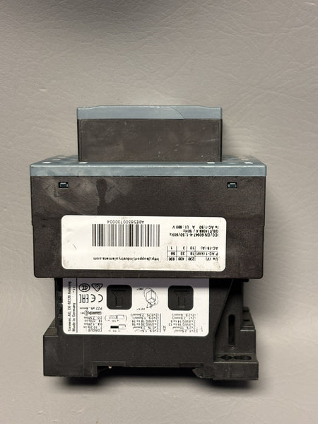 Siemens 3RT2327-1BB40 Contactor Short Circuit Resistance